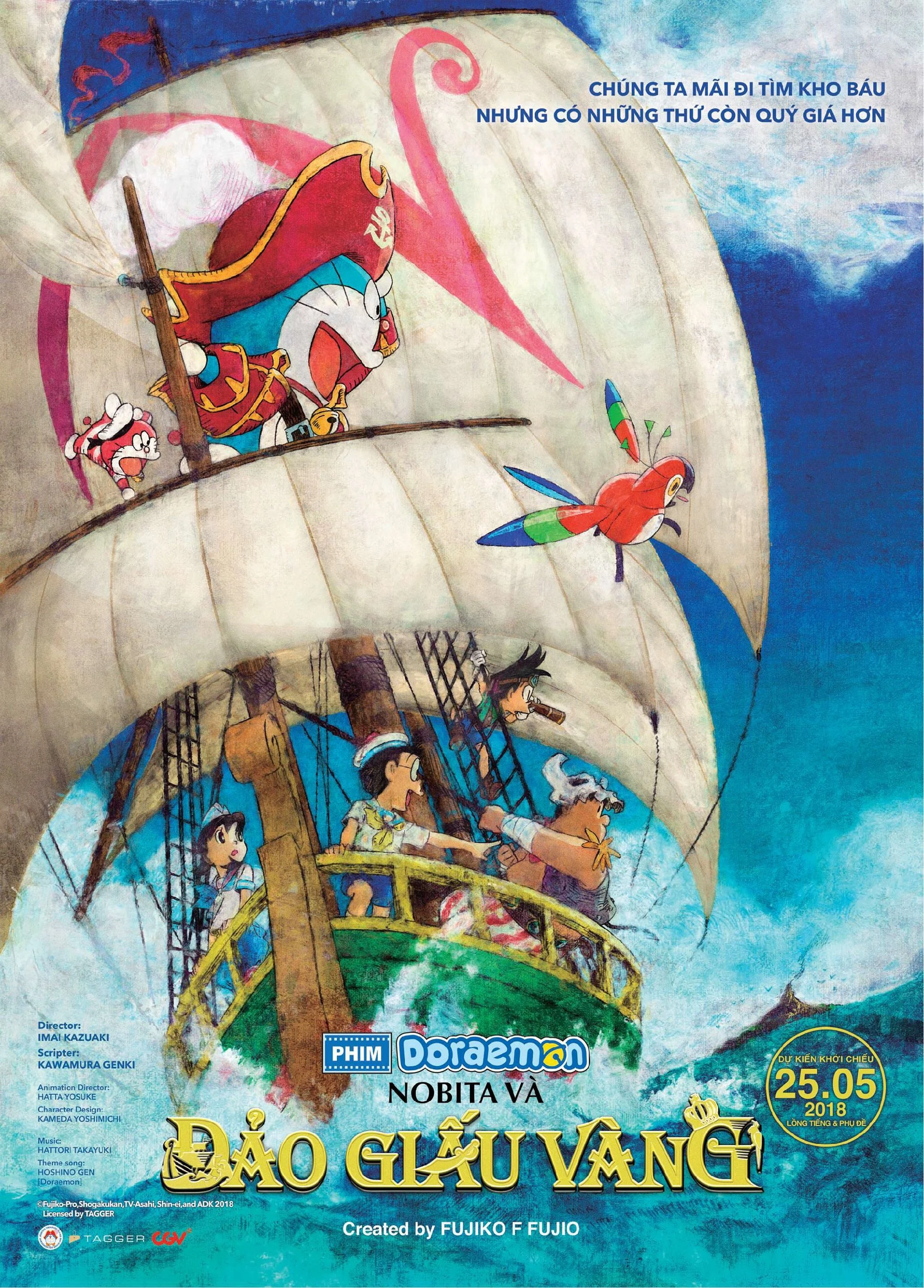 Doraemon: Nobita và Đảo Giấu Vàng - Doraemon: Nobita's Treasure Island (2018)