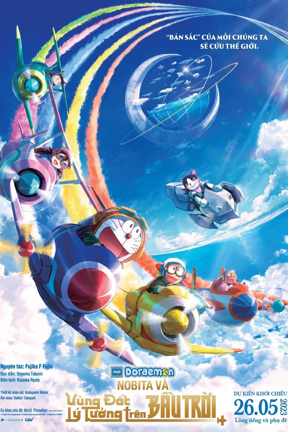 Doraemon: Nobita và Vùng Đất Lý Tưởng Trên Bầu Trời - Doraemon the Movie: Nobita's Sky Utopia (2023) Doraemon: Nobita và Vùng Đất Lý Tưởng Trên Bầu Trời - Doraemon the Movie: Nobita's Sky Utopia (2023)